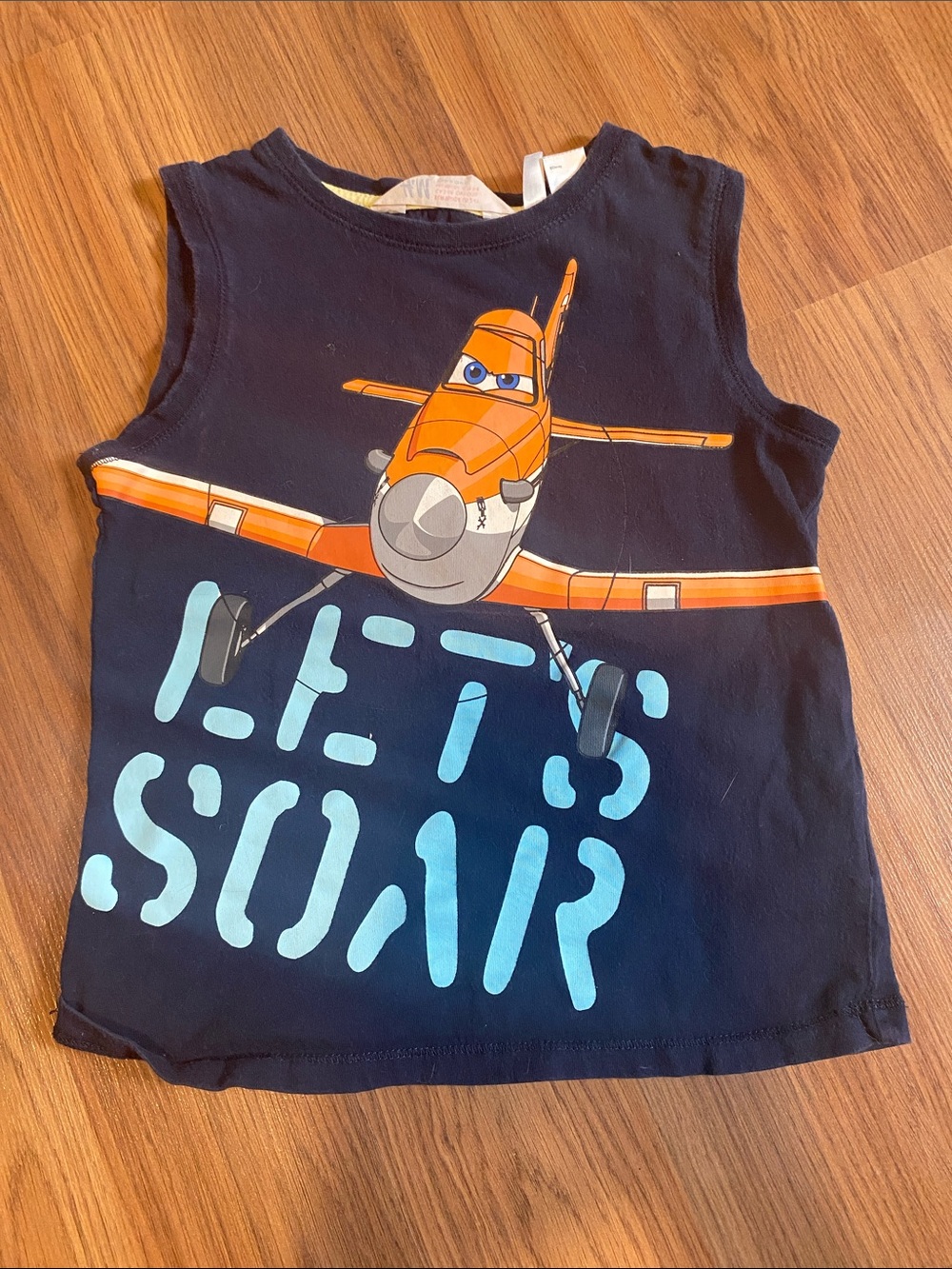 ✨8/$10. H&M. Disney Planes tank. Size 2-4
